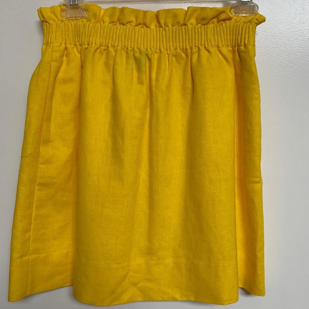 J.Crew Linen Skirt, Size 0